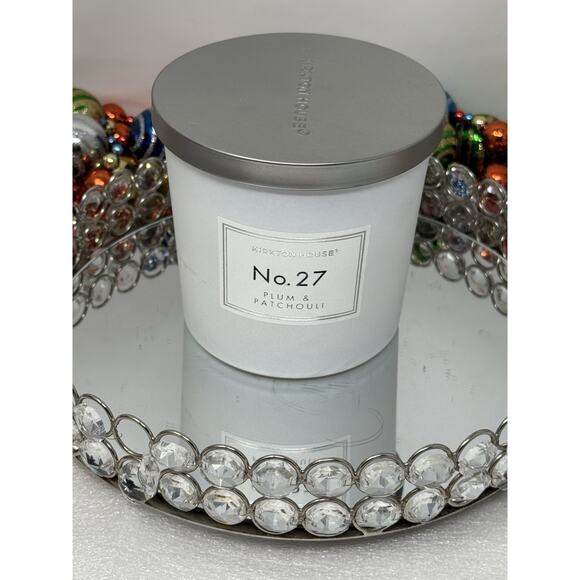 Huntington Home No. 27 Candle Plum & Patchouli - White - 11.6 Oz - Picture 1 of 5